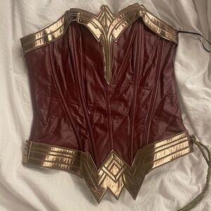 Wonder Woman Costume Corset top